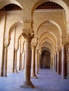 Kairouan Marble Columns and Arches Royalty Free Stock Photo