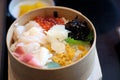 Kaisen Don Sashimi seafood Rice Bowl