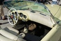 Kaiser Darrin roadster from 1954. Padded dashboard.