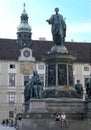 Kaiser Franz II Monument. Hapsburg Palace, Vienna, Austria. Italian sculptor Pompeo Marchesi in 1846