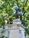 Kaiser Joseph II statue in park, Graz, Austria