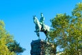 Kaiser Wilhelm II equestrian statue, Cologne Royalty Free Stock Photo