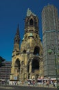 Kaiser Wilhelm Memorial Church Royalty Free Stock Photo