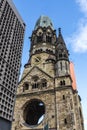 The Kaiser Wilhelm Memorial Church in Berlin, Germany