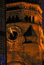 Kaiser Wilhelm Memorial Church at Breitscheidplatz, Berlin, Germany, an anti-war memorial