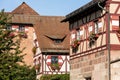 Kaiserburg Castle in Nuremberg Royalty Free Stock Photo