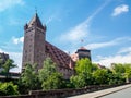 Kaiserburg in nuernberg bavaria germany