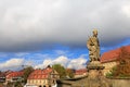 Kaiserin Kunigunde statue in Bamberg Royalty Free Stock Photo