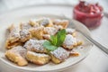 Kaiserschmarrn - traditional austrian pancake dessert