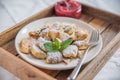 Kaiserschmarrn - traditional austrian pancake dessert