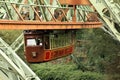 Kaiserwagen the suspension railway in Wuppertal Royalty Free Stock Photo