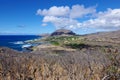 Kaiwi Shoreline as seen from the Makapu`u Point hiking trail, Oahu, Hawaii.