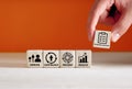Kaizen concept. Continuous quality improvement and standardization in business for efficiency and effectiveness