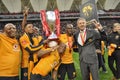 Kaizer chiefs -ABSA Premier Champions -2015 Royalty Free Stock Photo