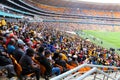 Kaizer Chiefs verses Orlando Pirates: Fans packed into the FNB Stadium Royalty Free Stock Photo