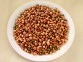 Indian snack Kaju kabuli chana