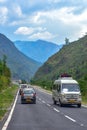 Kakdighat: Road to hevan Uttarakhnad Royalty Free Stock Photo