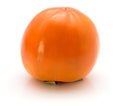 Kaki fruit Persimmon isolated Royalty Free Stock Photo