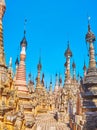 The beauty of Kakku Pagodas, Myanmar Royalty Free Stock Photo