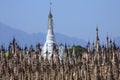 Kakku Temple Complex - Shan State - Myanmar Royalty Free Stock Photo