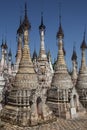 Kakku Temple Stupa - Shan State - Myanmar Royalty Free Stock Photo