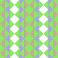 kaktossSeamless trendy triangle memphis abstract pattern. Good design for scarf, hijab, and blanket. Royalty Free Stock Photo