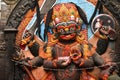 Kal Bhairav in Kathmandu Royalty Free Stock Photo