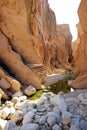 Kal Jenni desert canyon , Iran Royalty Free Stock Photo