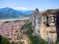 Kalabaka panorama, Greece Royalty Free Stock Photo