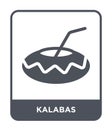 kalabas icon in trendy design style. kalabas icon isolated on white background. kalabas vector icon simple and modern flat symbol Royalty Free Stock Photo