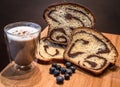 Kalacs - Hungarian Sweet Bread With Nuts