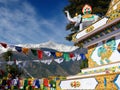 Kalaczakra Buddhist temple in Dharamsala,. India