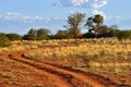 The Kalahari desert, Namibia Royalty Free Stock Photo