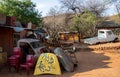 Kalahari Oasis - a historic pub Royalty Free Stock Photo