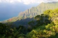 Kalalau lookout Royalty Free Stock Photo