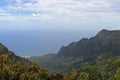 Kalalau Lookout in the Kokee State Park Kauai Hawaii Royalty Free Stock Photo