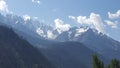 Kalam Glaciers, SWAT district, Kyber Pakhtun Kha Pakistan Royalty Free Stock Photo
