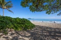 Amazing Tropical Kalama Beach Park Oahu Hawaii Royalty Free Stock Photo