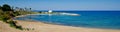 Kalamies beach,protaras,cyprus Royalty Free Stock Photo