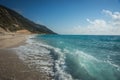 Kalamitsi beach, Levkada, Ionian islands, Greece Royalty Free Stock Photo