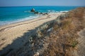 Kalamitsi beach, Levkada, Ionian islands, Greece Royalty Free Stock Photo