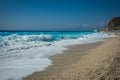 Kalamitsi beach, Levkada, Ionian islands, Greece Royalty Free Stock Photo