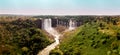 Kalandula waterfalls in Angola Royalty Free Stock Photo