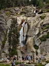 Kalapani natural waterfall , Pakistan Royalty Free Stock Photo