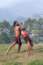 Kalaripayattu Martial Art in Kerala, India