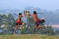 Kalarippayattu Martial Art in Kerala, India