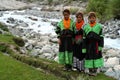 Kalasha people Royalty Free Stock Photo