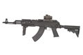 Kalashnikov AK47 with modern accessories Royalty Free Stock Photo
