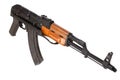 Kalashnikov AK47 with silencer Royalty Free Stock Photo