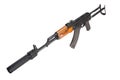 Kalashnikov AK47 with silencer Royalty Free Stock Photo